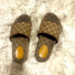 Authentic Gucci slides